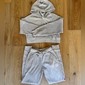 Alo muse set in athletic heather grey